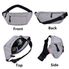 Multi-functional Crossbody Sport Waist Bag For Men Boy Waterproof Outdoor Travel Belt Waist Pouch Bag