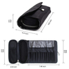 Foldable Lightweight Customized Toiletry Bag Makeup Brush Accessories Organizer Roll Up Bag