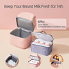 Large Capacity Breast Milk Cooler Bag Insulated Thermal Bottle Diaper Bag Tote Breast Pump Bag Backpack