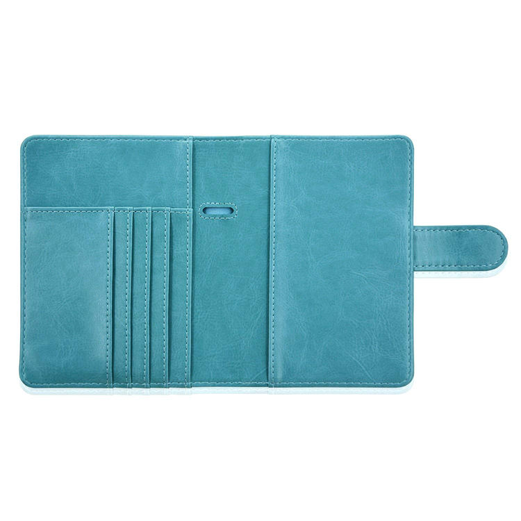 Custom Leather slim credit card wallet gift card holder wallet