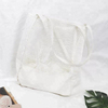 Beach Reusable Cheap Net Canvas Tote Bag Wholesale Shopping Large Cotton Carry Mesh Tote Bag