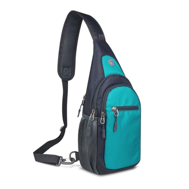 Sling Backpack, Shoulder Chest Crossbody Bag Small Daypack for Outdoor Hiking Men & Women