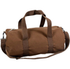 Large Barrel Shape Waxed Canvas Gym Sports Travel Bag, Durable Denim Cotton Canvas Duffle Bag Traveling
