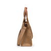 Portable Paper Shopping Bag Vintage DuPont TYVEK Paper Washable Kraft Paper Tote Shopper Bag with Shoulder Strap