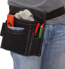 5 Pocket Tool Belt Pouch, Durable Canvas Gardening Work Waist Tool Bag For Painter, Carpenter, Builder