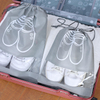 Custom Daily Sneaker Shoes Dust Bag Promotional Bulk Cheap Non Woven Draw String Shoe Bag Organizer