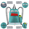 Lightweight Multi-functional Wholesale Gym Sports Bag Swimming Drawstring Backpack For Soccer Beach Gear