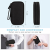 Portable Tech Custom Digital Travel Cable Organizer Portable Bag for Electronic USB Cable Holder Charge Storage Bag