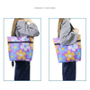 1 PC 2 in 1foldable Shopping Trolley Bag Custom Logo Portable Shopping Handbag Storage Bag on Wheels