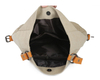 Waterproof Double-Duty Convertible 16oz Canvas Tote Bags Backpack Women Shoulder Handbag with External Pockets