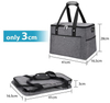 Large Travel Foldable Food Drink Insulated Bag Thermal Leakproof Collapsible Soft Cooler Bag for Camping Picnic Fitness