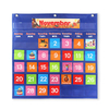 Early Learning Supplies for Kindergarten Calendar Pocket Chart for Classroom