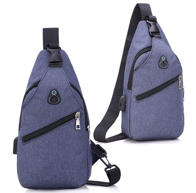 Lightweight Chest Sling Bag Small Crossbody Shoulder Backpack for Men Women Sports Daily Use