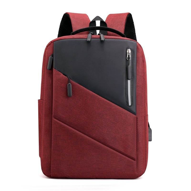 Waterproof Smart Business Backpack With USB Charge Port Lightweight College School Book Bag