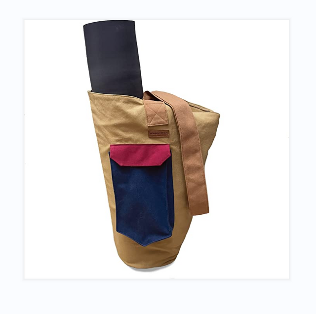 Custom Yoga Gym Bag Canvas Yoga Mat Bag Yoga Mat Carrier for Women