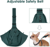 Outdoor Activity Weekend Hand Free Dog Pet Sling Carrier with Adjustable Padded Strap