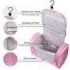 Portable Travel Folding Cosmetic Bag Hanging Toiletry Storage Bag Makeup Organizer Make Up Holder With Hook