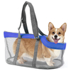 Breathable Lightweight See Through Mesh Pet Carrier Tote Bag Durable Small Puppy Cat Outdoor Carry Bag