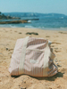 Fashion Striped Sand Proof Girls Travel Shoulder Bag Waterproof Women\'s Beach Tote Bag