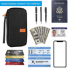 rfid blocking passport holder wallet cover waterproof family travel document organiser