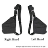 Custom Travelling Walking Leisure Sling Cross Body Shoulder Backpack Mens Sport Crossbody Chest Bag for Men