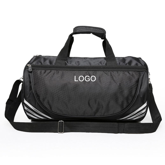 Outdoor Wholesale High Quality Design Portable Waterproof Customize Black Travel Custom Tote Duffle Bag with Logo