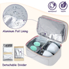 wearable insulated breast pump organizer cooler bag personalized tote carry breastmilk bag breast milk storage