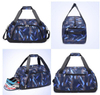 Custom Sublimation Large Kids Overnight Duffel Sport Bags Gym Duffle Bag Travel Weekend for Boys Teenagers
