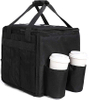 Big Food Delivery Bag Pizza Warmer Carrying Case Insulated Bags for Delivery with Cup Holders