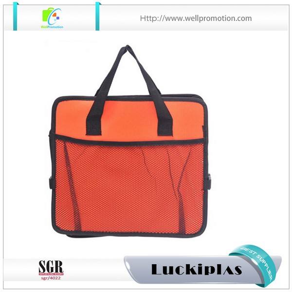Folding collapsible travel tote car trunk organizer with cooler compartment