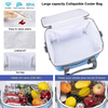 Outdoor Picnic Hiking Leakproof Customize Logo Soft Tote Thermal Cooler Bags Insulated Lunch Bag With Handles