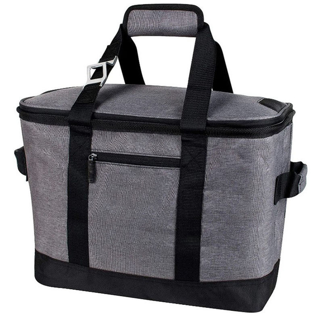 Waterproof Collapsible Lunch Cooler Bag Large Soft Side Portable Custom Insulated Lunch Bag for Picnic Camping