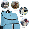 Carrier pet large capacity high quality wholesale designer waterproof travel custom logo oxford pet duffle bag backpack