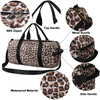 Custom Print Sports Tote Gym Duffel Bags with Wet Pocket And Shoes Compartment Lightweight Shoulder Weekender Overnight Bag