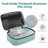 Portable Hand Tote Mini Food Thermal Bag Ice Insulated Kids School Can Lunch Box Recycled Canvas Cooler Bag