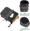 Pet Outdoor Walking Training Treat Bag Drawstring Kibble Snack Pouch Waist Bag With Shoulder Strap