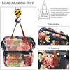 Wholesale Printing Double Deck Lunch Bags Women Insulated Lunch Box Cooler Tote Bag Organizer For Work