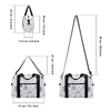 Portable Medium Size Unisex Travel Duffel Bag Weekend Travel Tote Gym Shoulder Bag Sports Fitness Tote Bag with Strap