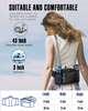 Customized Logo Hiking Fanny Pack With Water Bottle Holder Waist Bag For Walking Running Travel Lumbar Pack