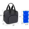 Wholesale Insulated Breastmilk Cooler Bag Travel Thermal Bag with Handle Bags for Lunch with Ice Pack