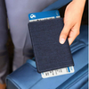 Fashion cheap travel RFID ticket holder wallet men passport holder bag with card slots cheap wholesale