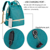 Small Pumping Working Mom Cooler Tote Bag Built-in USB Charging Pot for Phone Mother Diaper Bags