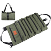 Multi-purpose Portable Roll Up Tool Organizer Bag, Durable Electrician Heavy Duty Rolling Canvas Tool Bag