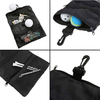Promotional Factory Golf Accessory Balls Valuables Tees Storage Pouch Golf Bag Golf Zippered Pouch Cheap Wholesale