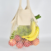 Reusable Organic Cotton Tote Mesh Shopping Bag Mesh Laundry Bag Vegetable Net Bag