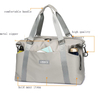 Nylon Weekend Carry on Bag for Women Wholesale Waterproof Customized Sport Gym Bag for Travel