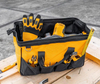 Custom Heavy Duty Electrician Plumbing Tool Carrier Organizer Storage Tote Tool Bag With Big Mouth Opening