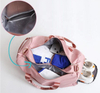 Custom Duffel Bag Gym Water-resistant Nylon Sport Weekender Travel Shoulder Duffel Bag With Shoe Compartment