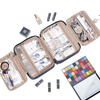 Travel Portable Makeup Bag Organizer Foldable Cosmetic Travel Accessories Tote Hanging Toiletry Bag For Women