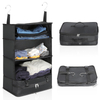 Portable Travel Luggage Folding Clothes Organizer Wardrobe Closet Organizer Bag